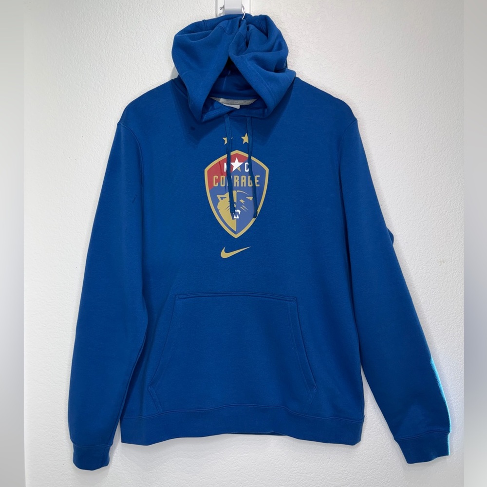 Nike North Carolina Courage Royal Blue Men's Hoodie